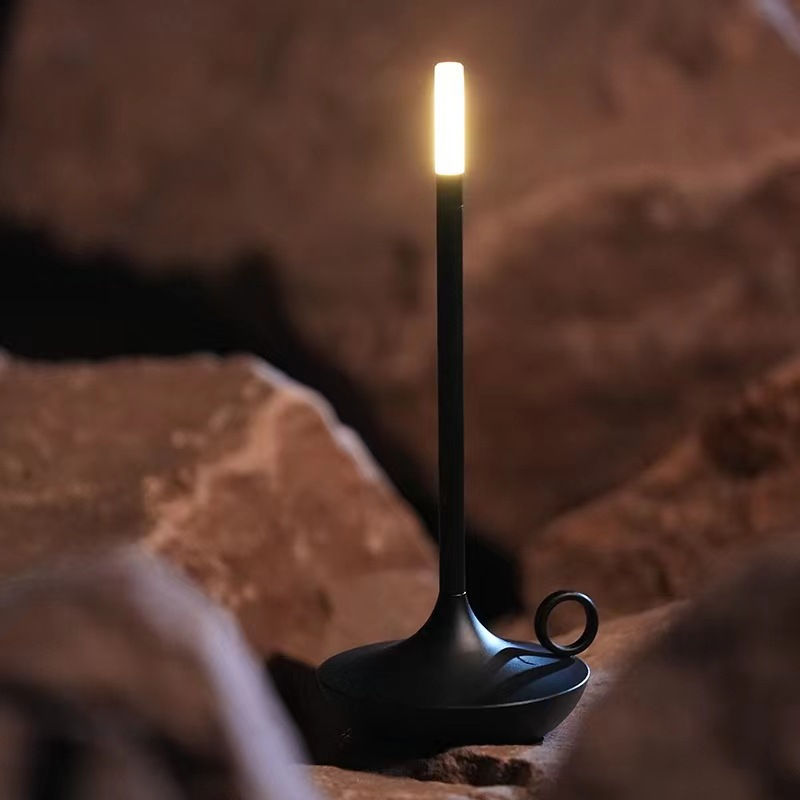 Thumbnail: Modern Minimalist LED Vintage Candle Table Lamp