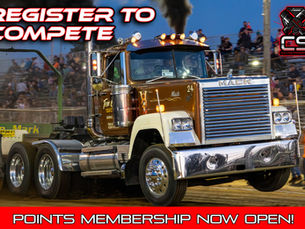 CS Pulling Promotions Opens 2026 Points Membership Registration