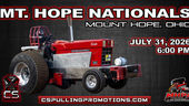 CS Pulling Promotions Brings Mt. Hope Nationals Truck and Tractor Pull to Millersburg, Ohio on July 31, 2026