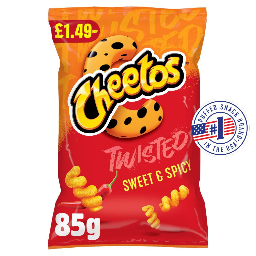 Cheetos Twisted Sweet & Spicy Crisps 85g