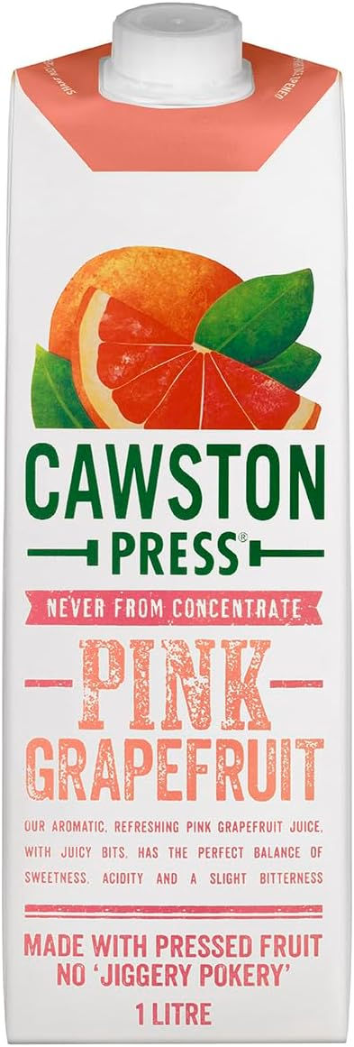 Cawston Press Pink Grapefruit Juice 100% Pressed