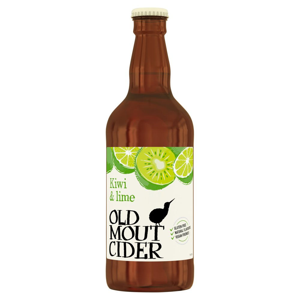 Old Mout Cider Kiwi & Lime Bottle 500ml