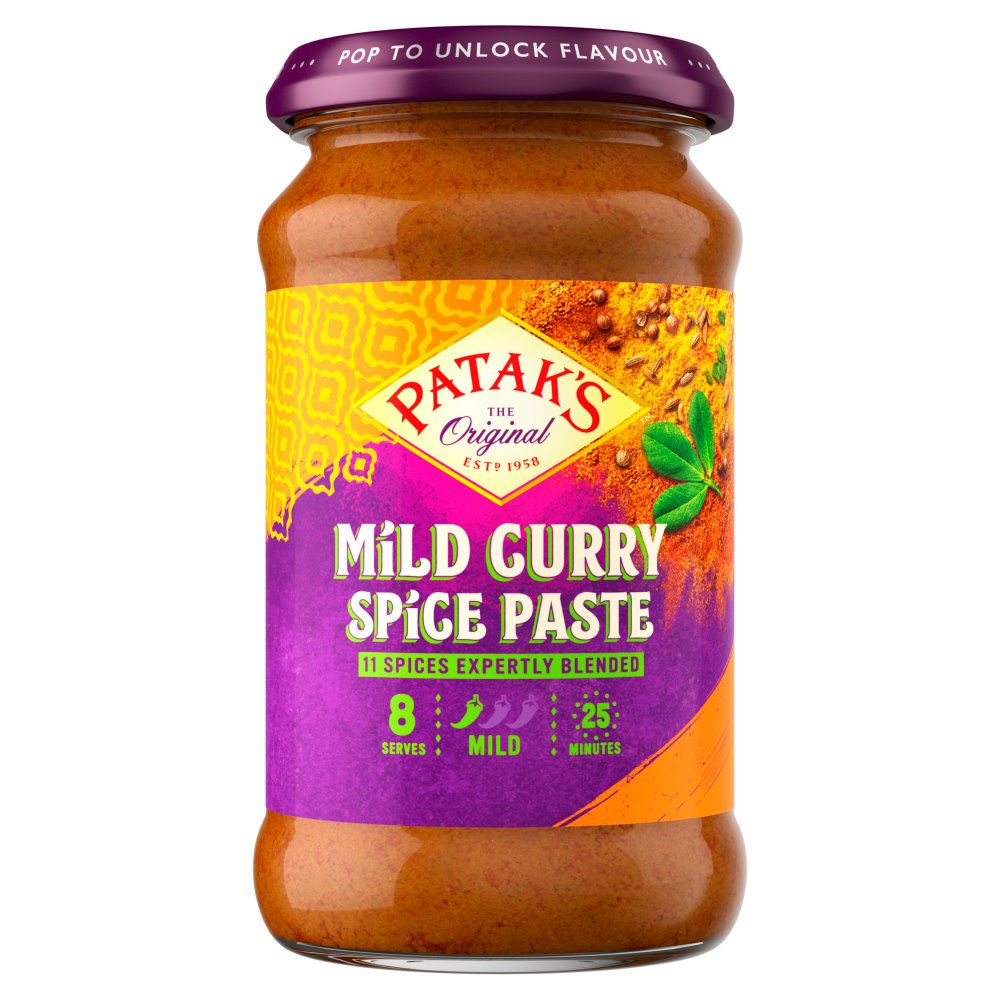 Patak's The Original Mild Curry Spice Paste 283g