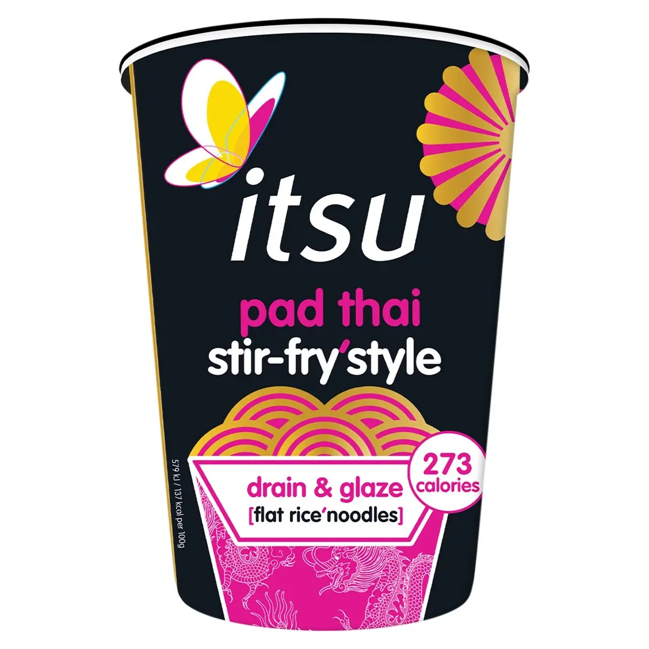 Itsu Pad Thai Stir Fry Style Noodle 83g