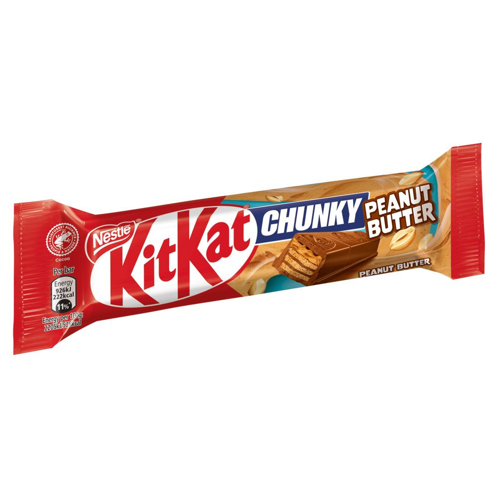 Kit Kat Chunky Peanut Butter Milk Chocolate Bar 42g