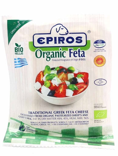 Epiros Greek Cheese - Organic Feta 150g