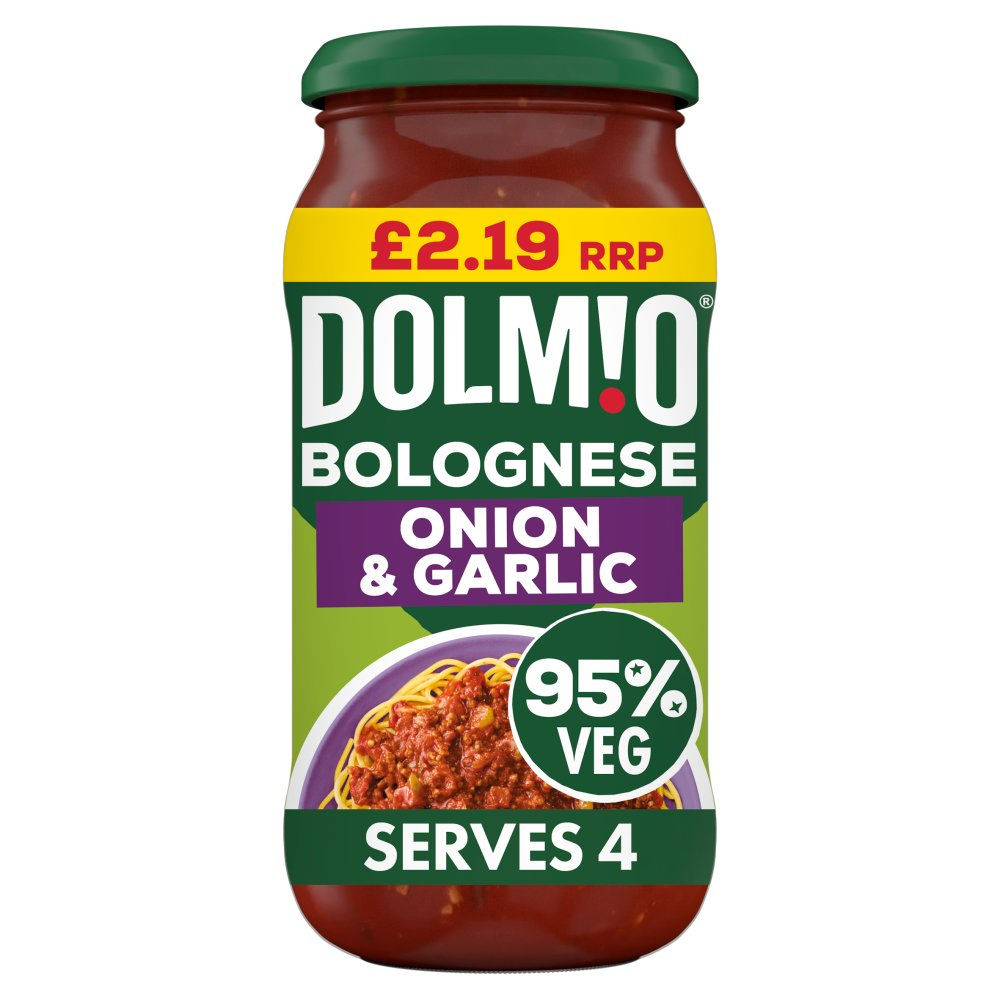 Dolmio Bolognese Onion & Garlic Pasta Sauce 450g