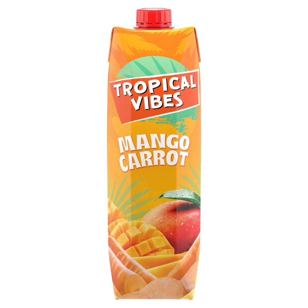 Tropical Vibes Mango & Carrot 1L