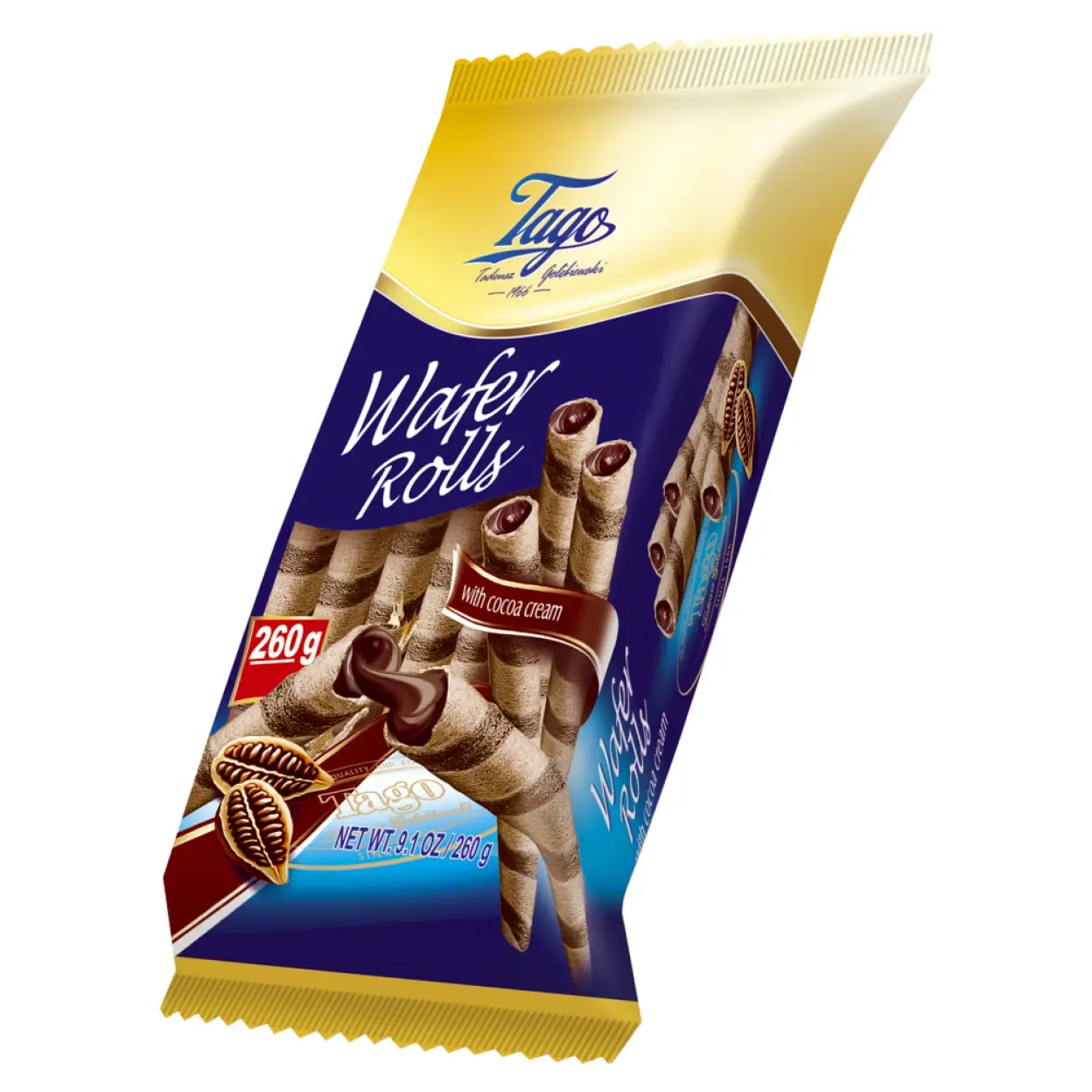 Tago Coco Cream Wafer Rolls 260g