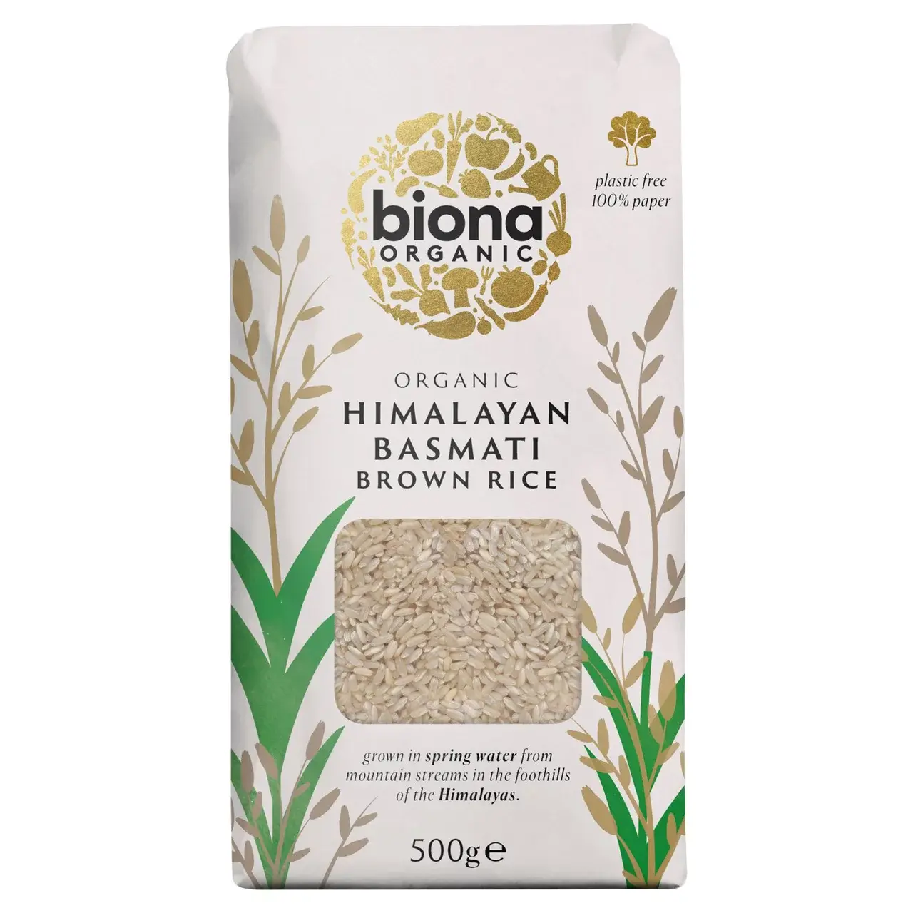 Biona Organic Himalayan Basmati Brown Rice 500g