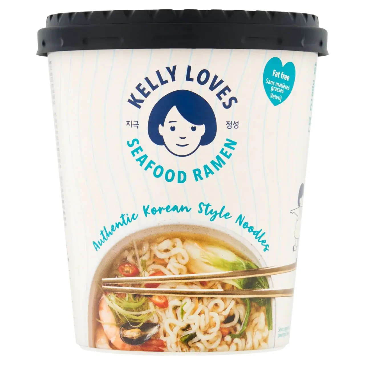 Kelly Loves Korean Seafood Ramen Noodles 168g