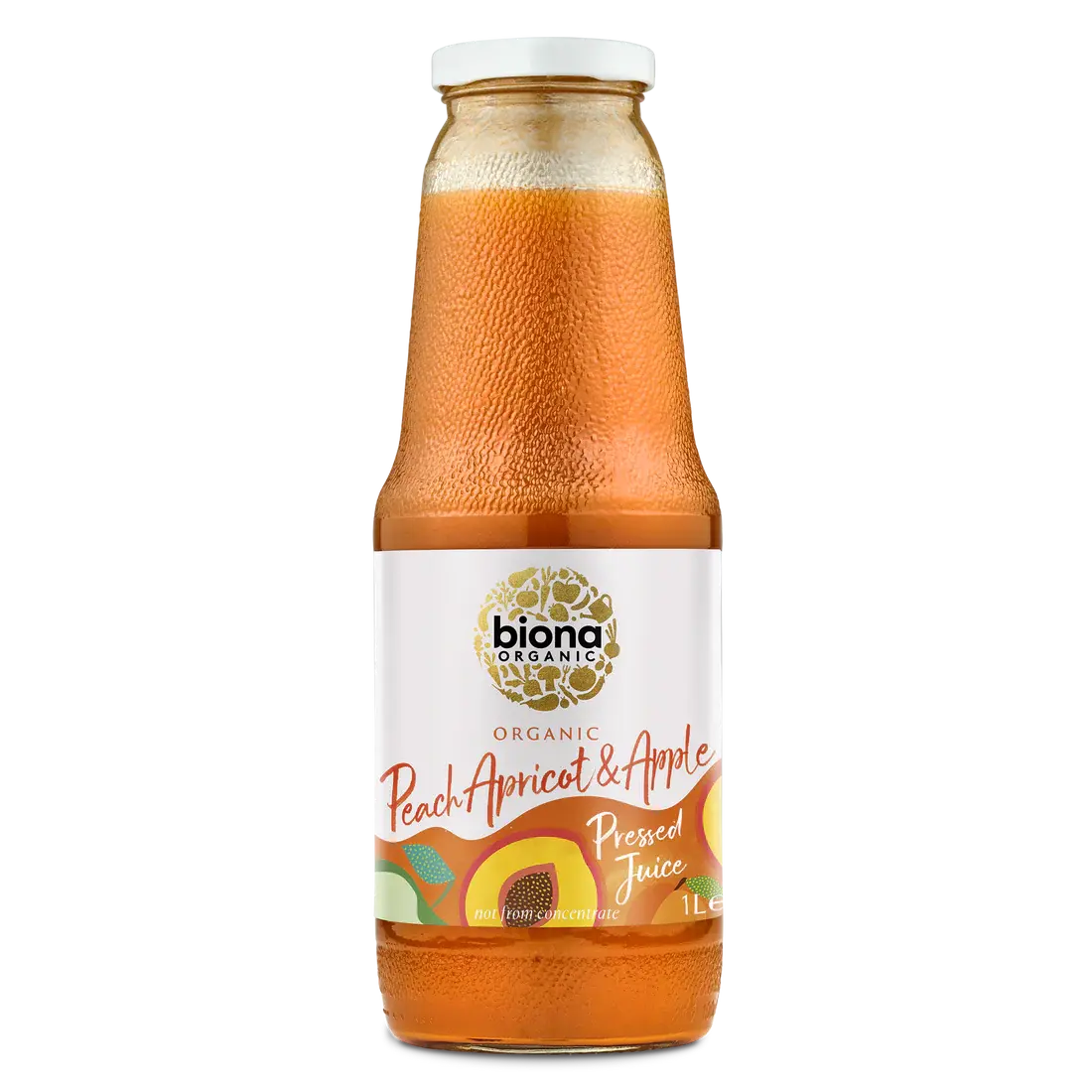 Biona Organic Peach & Apricot and Apple Juice 1L