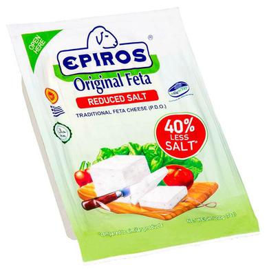Epiros Greek Cheese - Reduced Salt 40% Feta 150g