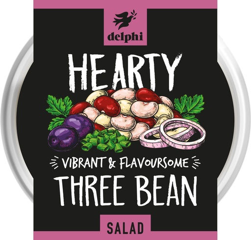 Delphi Salads - Three Bean 220g
