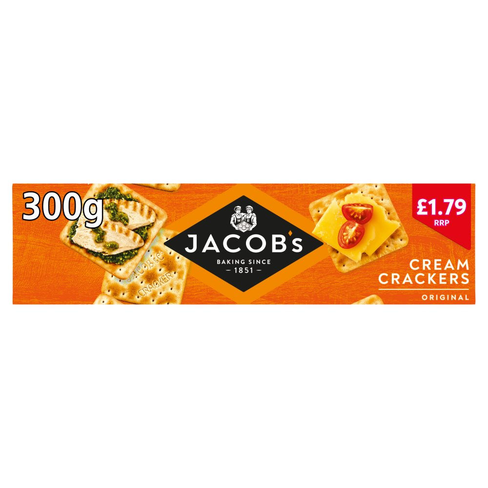 Jacob's Cream Crackers 300g