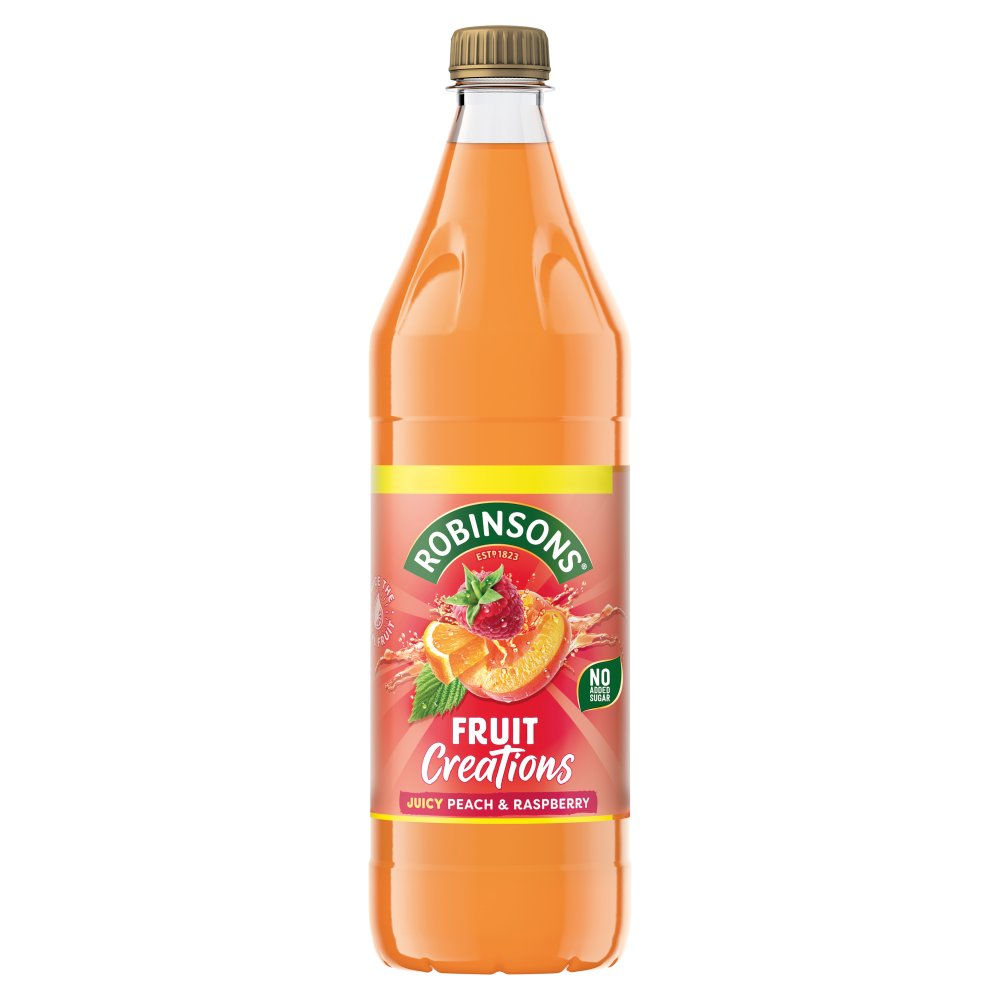 Robinsons Fruit Creations Peach & Raspberry Squash 750ml