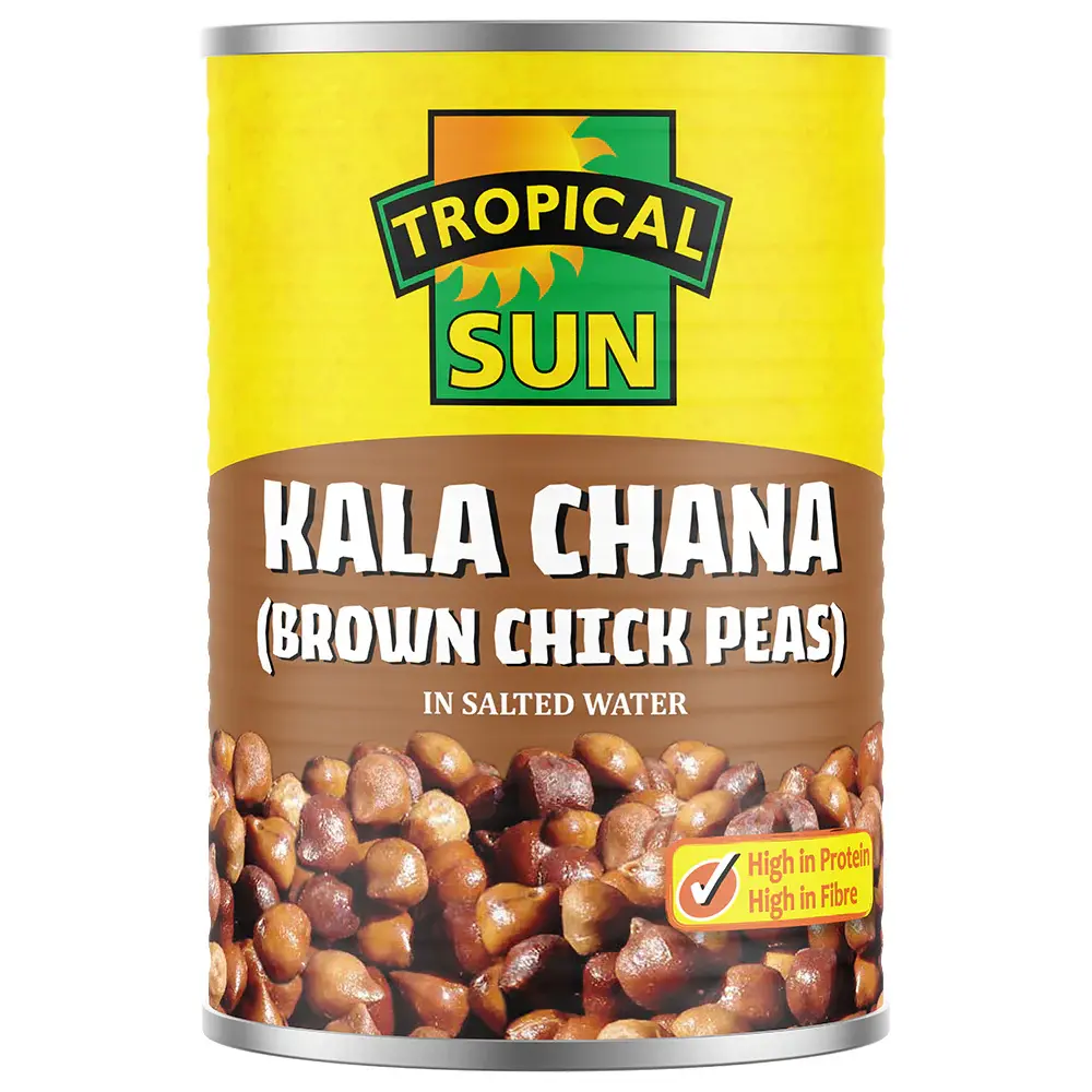 Tropical Sun Kala Chana (Brown Chick Peas) 400g