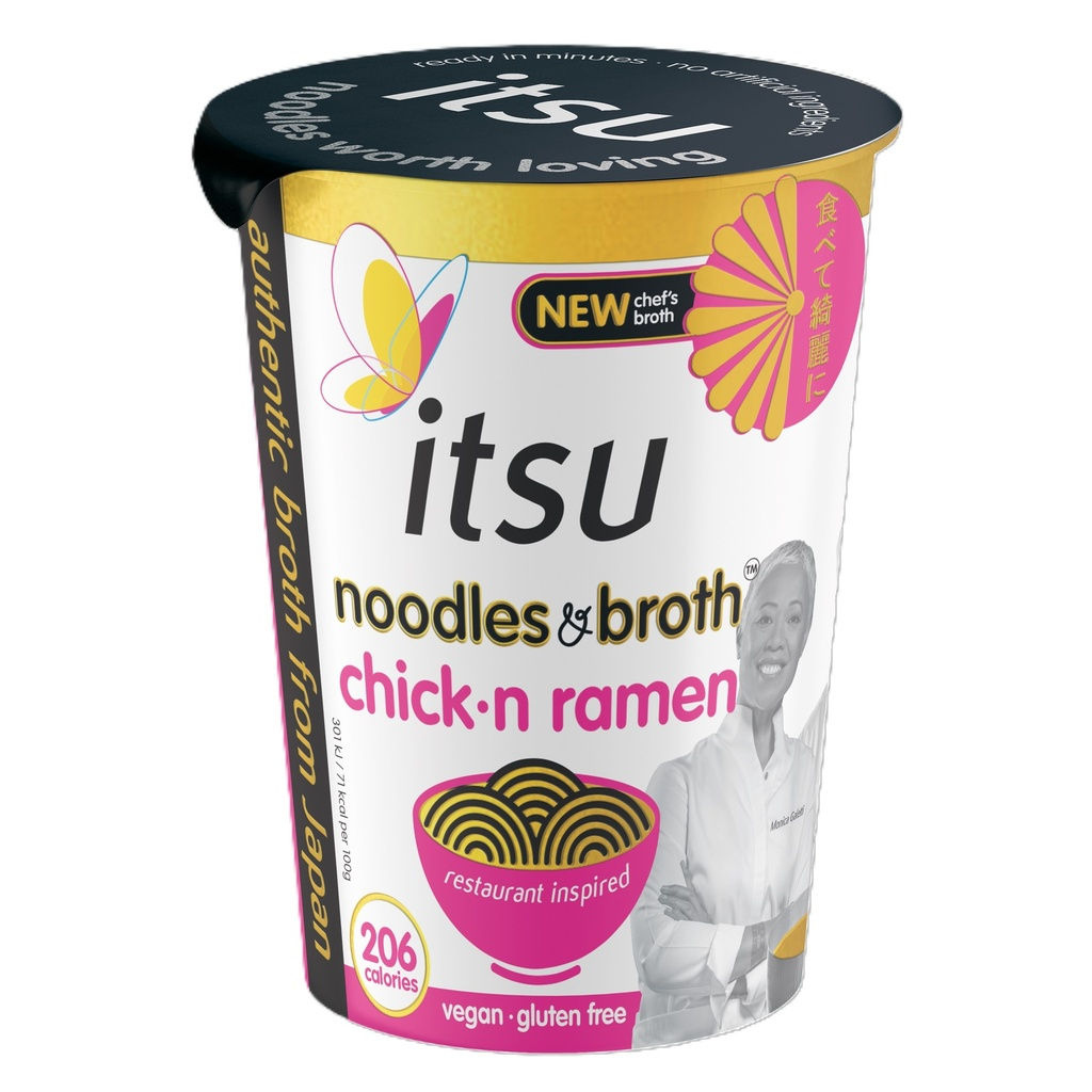Itsu Chick Ramen Noodle&Broth 64g