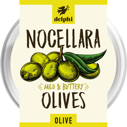 Delphi Olives and Tapas - Green Nocellara 160g
