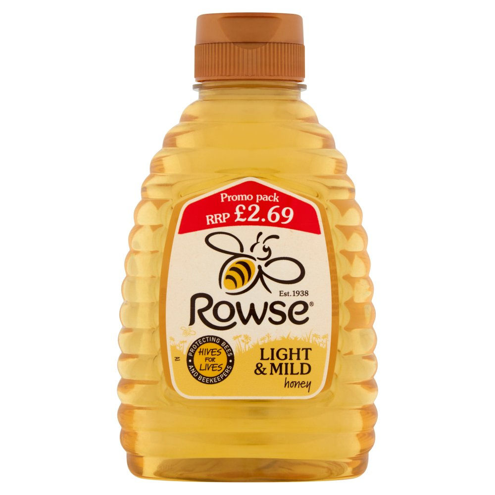 Rowse Light & Mild Honey 340g
