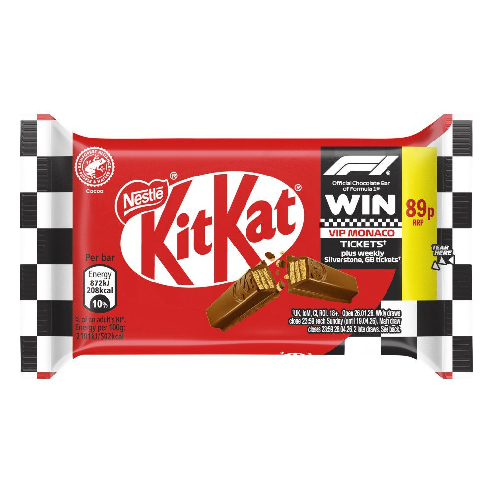 KitKat 4 Finger Milk Chocolate 41.5g