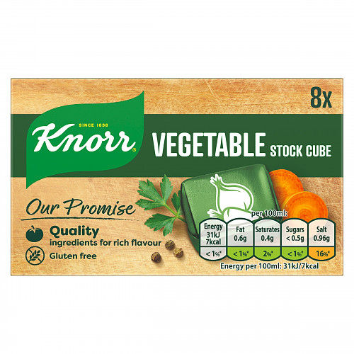 Knorr Vegetable Stock Cubes 8*