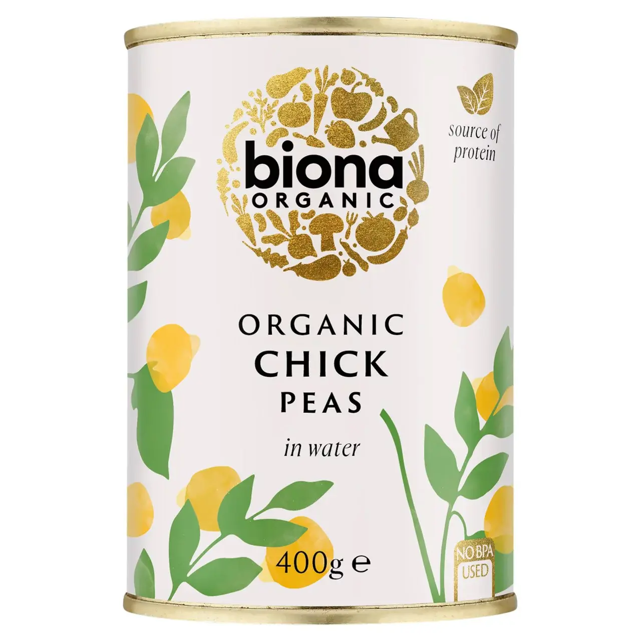 Fiona OrganicChick Peas 400g