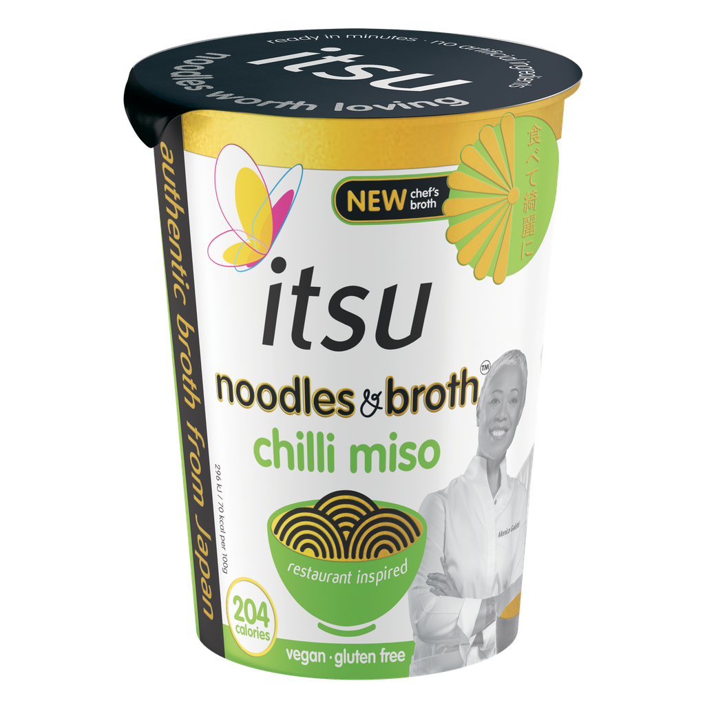 Itsu Chilli Miso rice'Noodle pot 65g