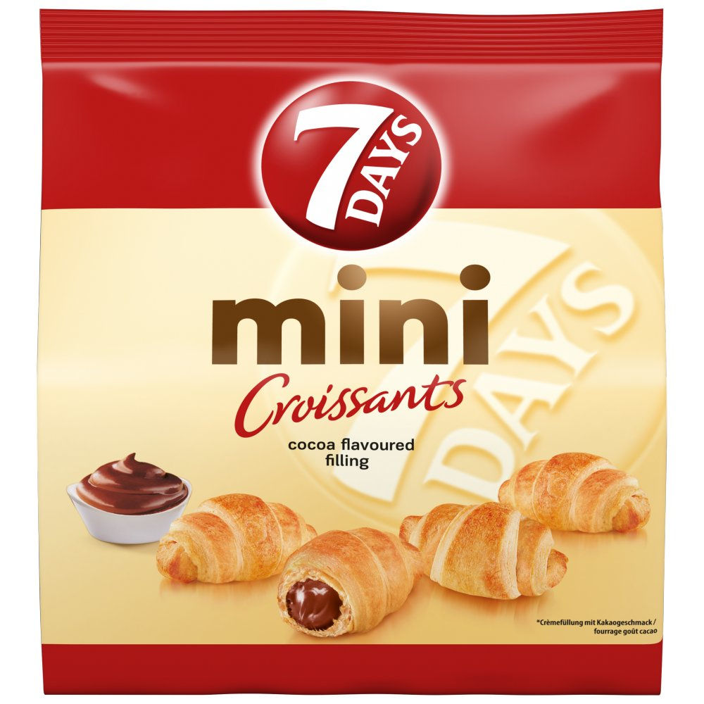 7Days Mini Croissant Cacao 185g