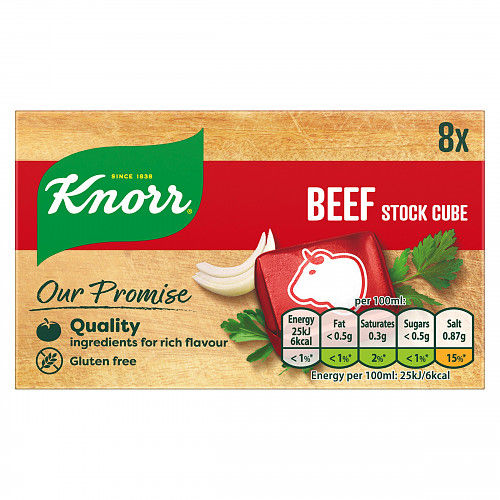 Knorr Beef Stock Cubes 8*