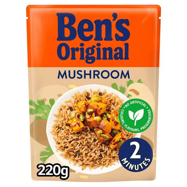 Ben's Original Mushroom Microwave Rice 220g