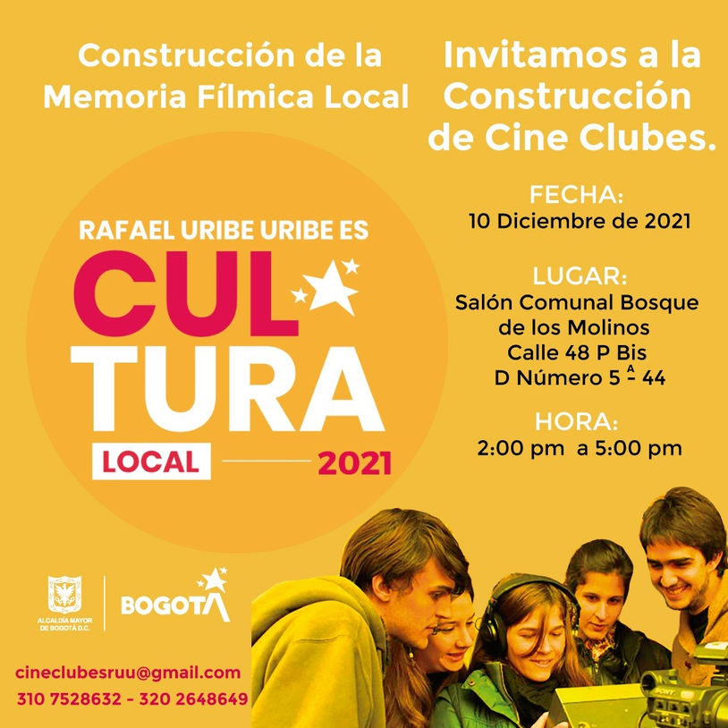 Invitación a la Construcción de cine clubes