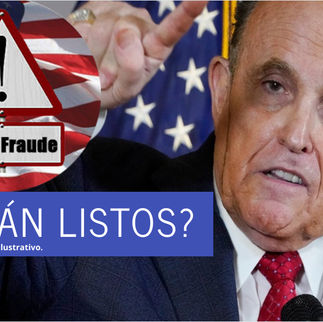Giuliani: Se avecinan nuevos desarrollos en casos de fraude electoral