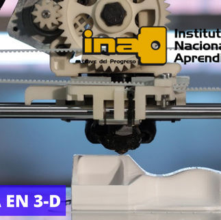 El INA cuenta ya con Laboratorio 3D donde se construyen prototipos rápidos