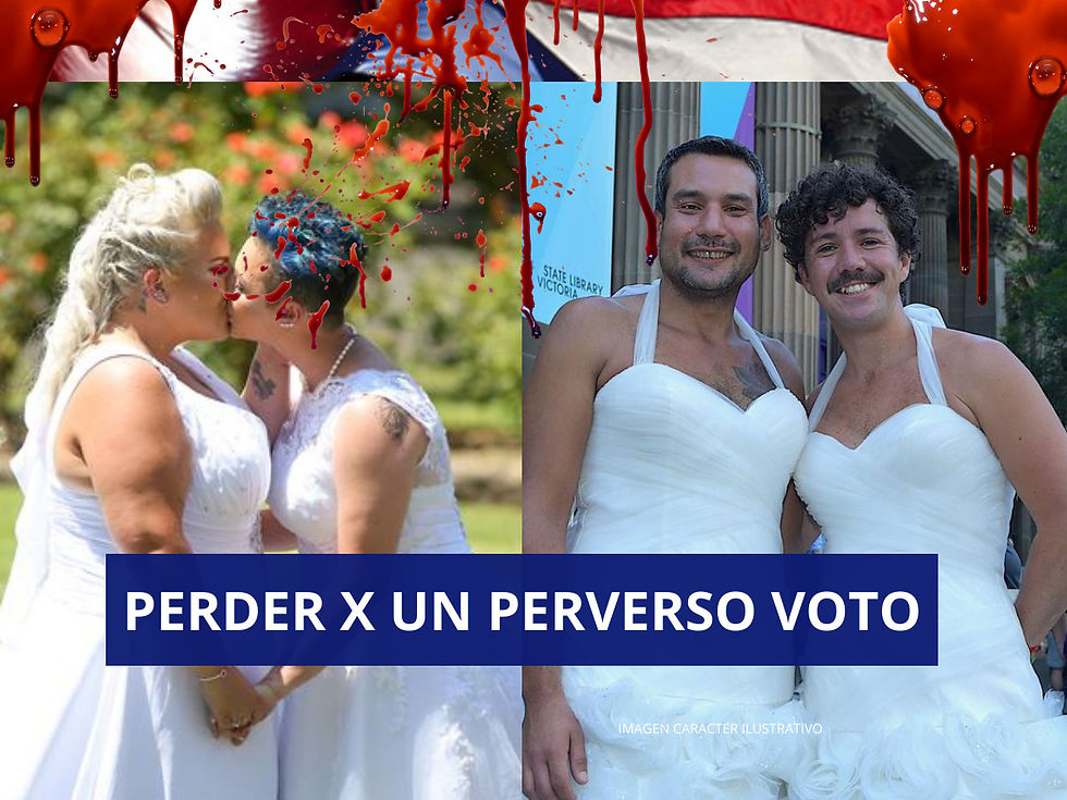 El matrimonio entre personas del mismo sexo conducirá a la extinción de la sociedad Costarricense.