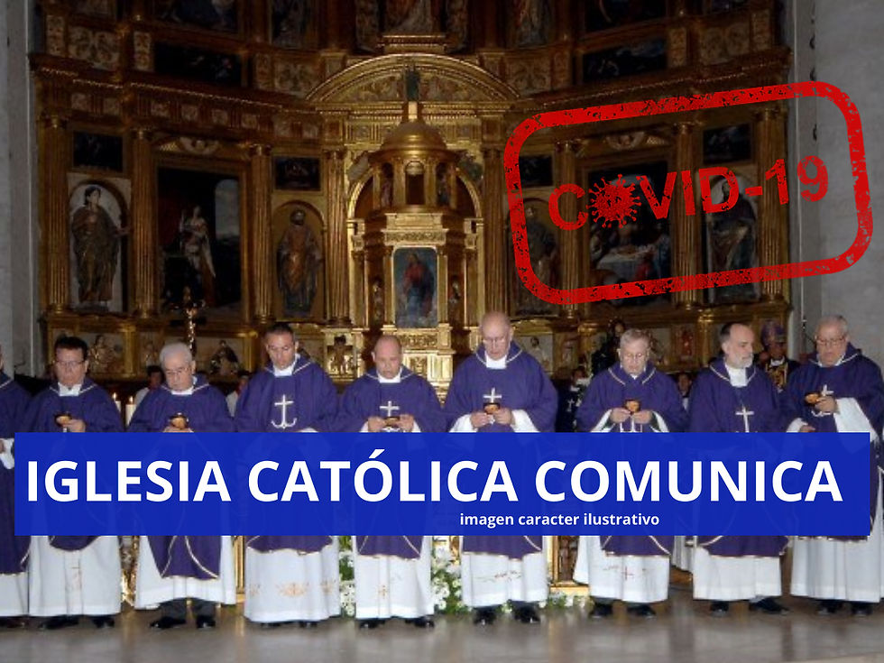 Líderes de la iglesia católica advierten a los cristianos que no politicen el COVID