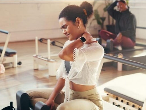 Neck pain during Pilates