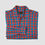 Miniaturbild: Mens Shirt- Viscose Check Blue Red White