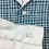 Miniaturbild: Mens Shirt- Cream and Dark Green Panel