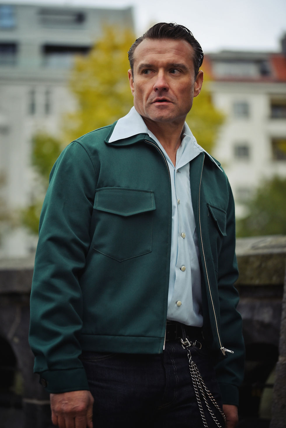 Miniaturbild: The Harry Winter - Green Gabardine Blanket