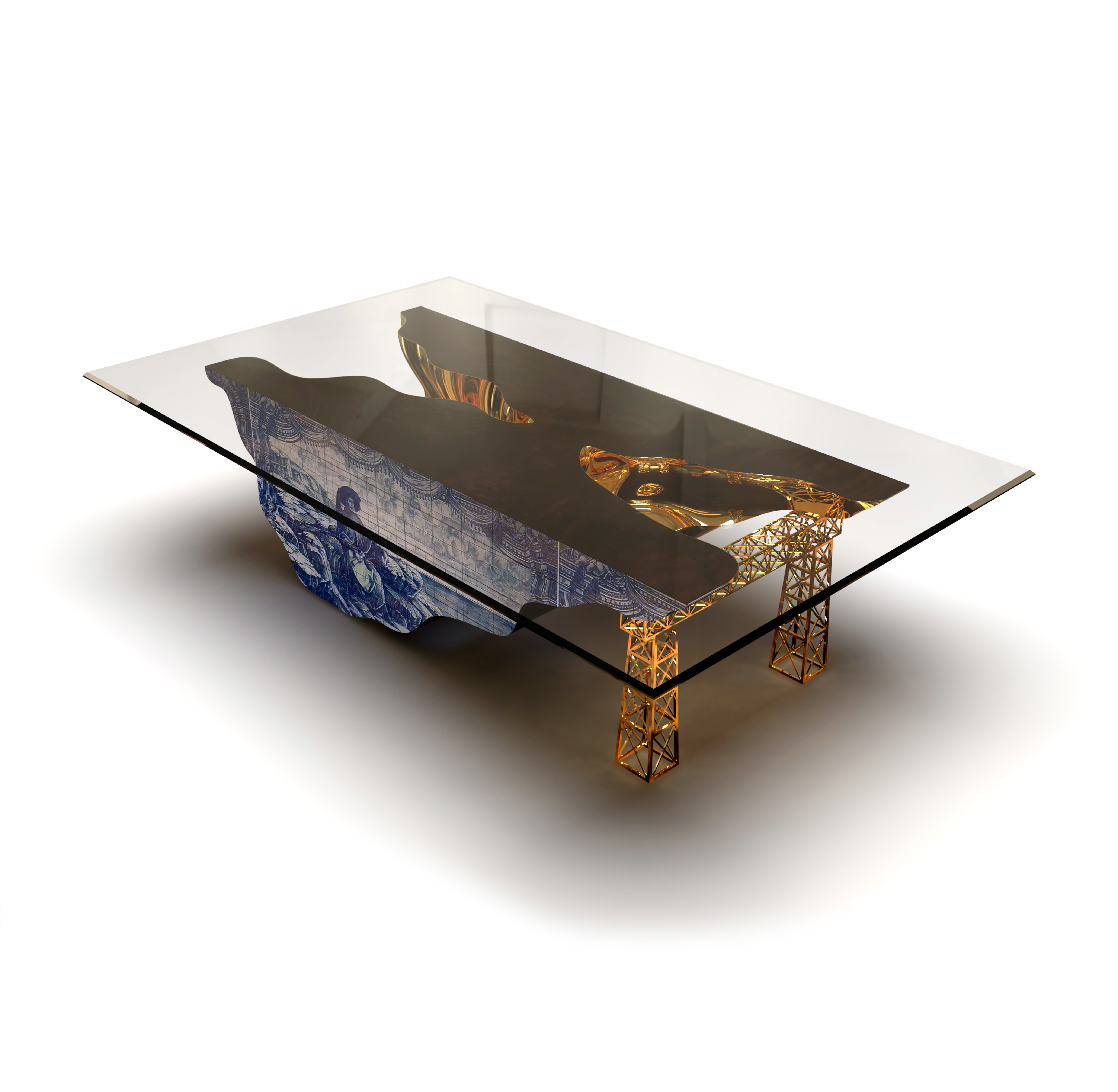 Oporto Dining Table By Crete Luxury