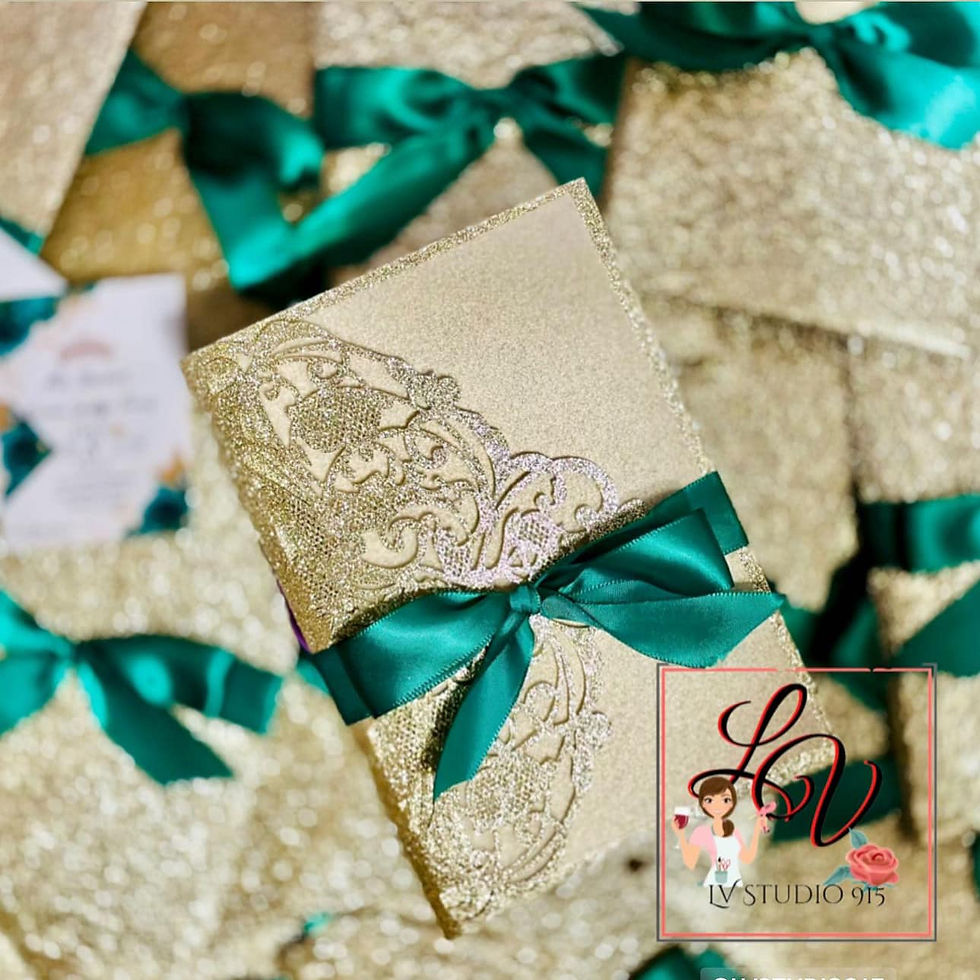 Thumbnail: Tri-fold Formal Invitations