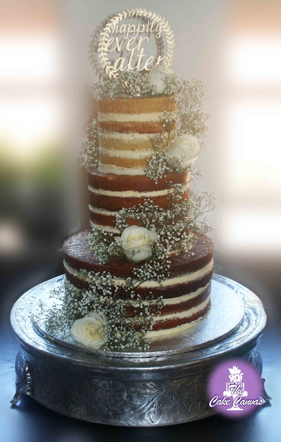 Naked-White-Wedding-Cake-1
