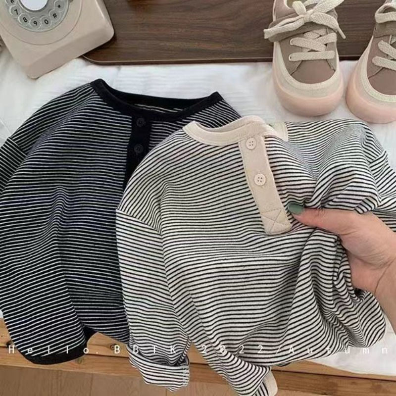 Little Sailor Kids Striped Long Sleeve T-Shirt