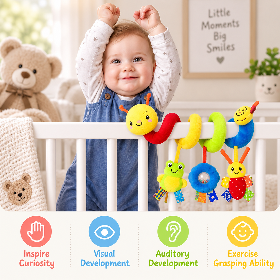 Little Twirl Hanging Baby Activity Toy front view