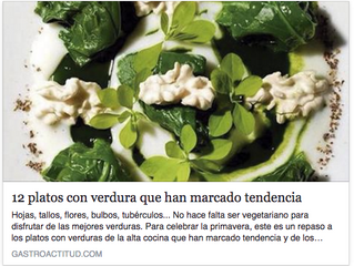 12 platos con verdura que han marcado tendencia