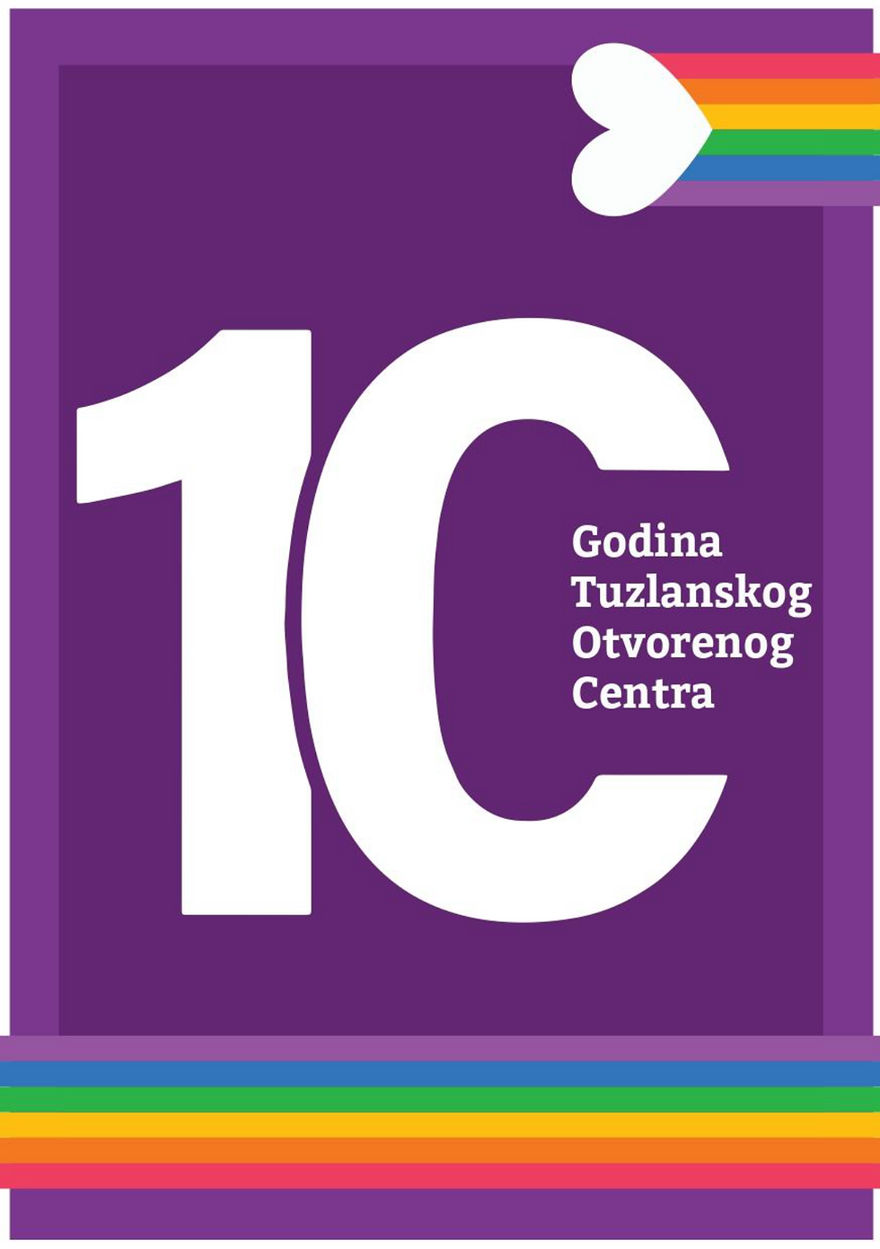 Naslovna strana Izvještaja o stanju ljudskih prava i potreba LGBTI+ zajednice u Tuzlanskom kantonu 2025. godine