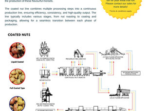 Behind the Crunch: Unveiling the Coated Nut Production Line