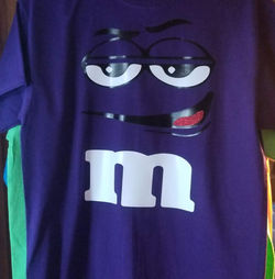 Purple M&M