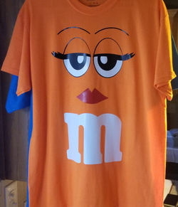 Orange M&M